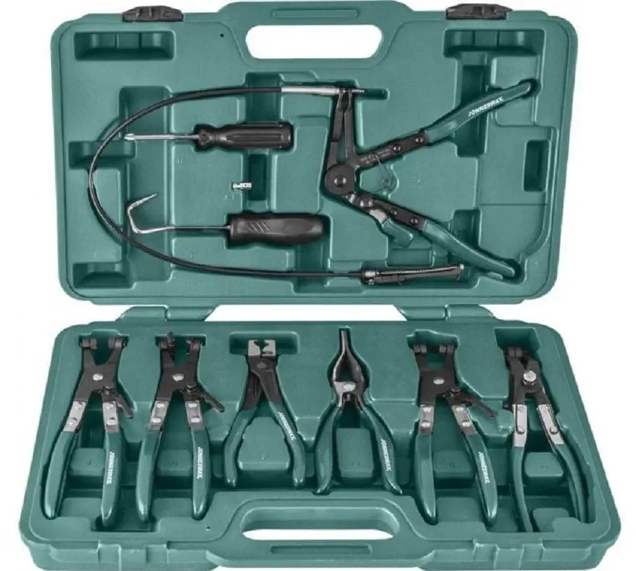 JONNESWAY PLIERS FOR CLAMPS 9 PCS.