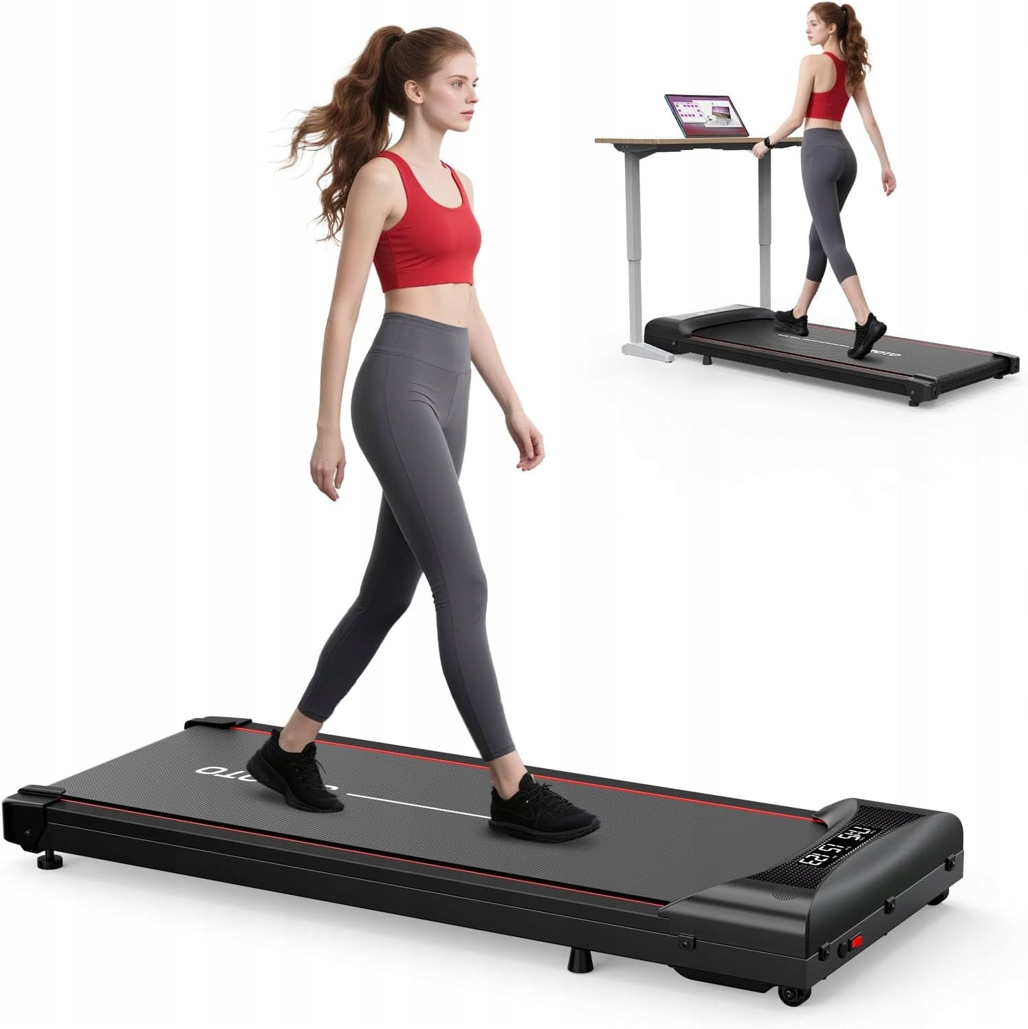 JOROTO JW20 Walking Pad 3 in 1 Treadmill 2,25 PS 1-6 km/h Load capacity 140 kg
