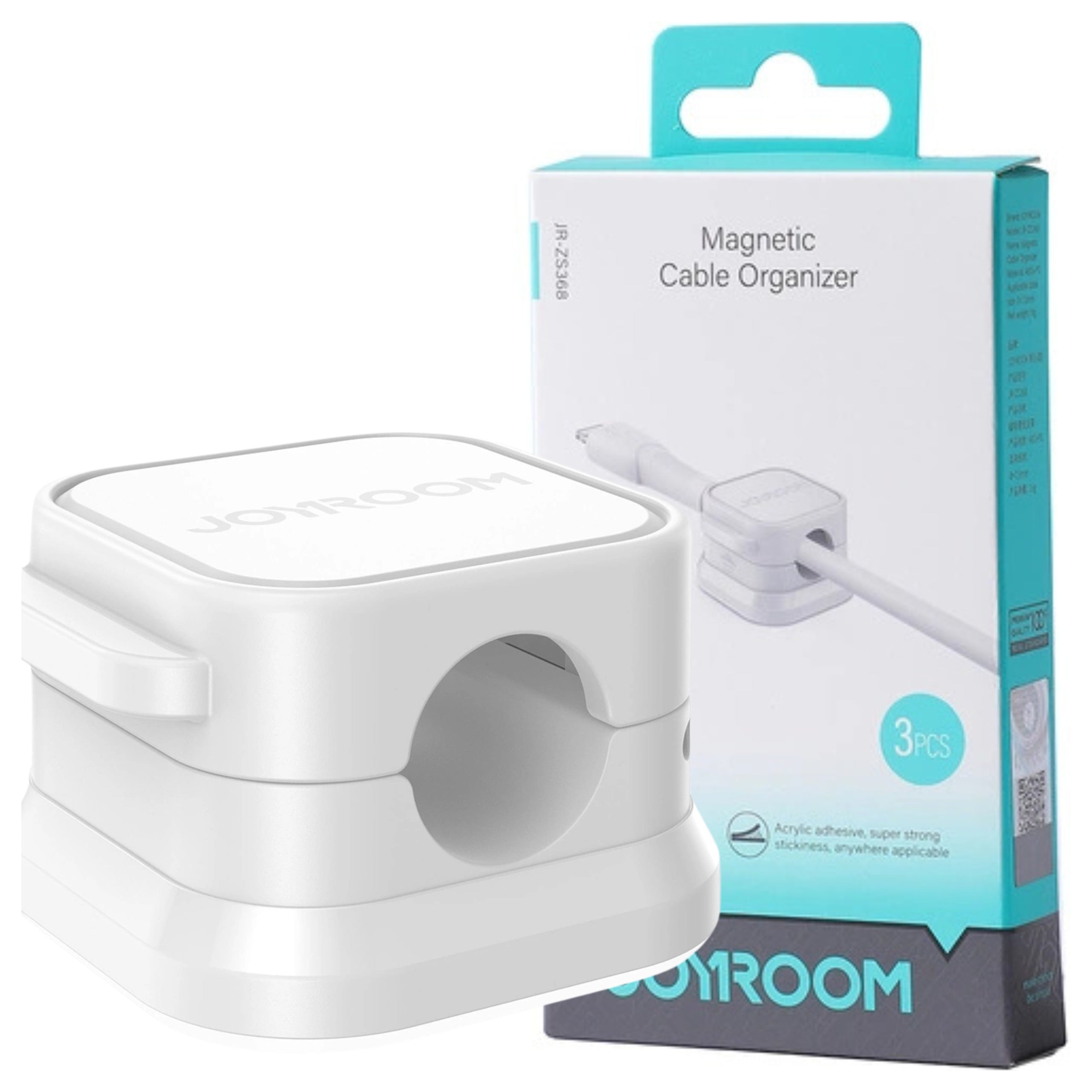 JOYROOM MAGNETIC CABLE ORGANIZER JR-ZS368 6 PIECES FOR HEADPHONE PHONES