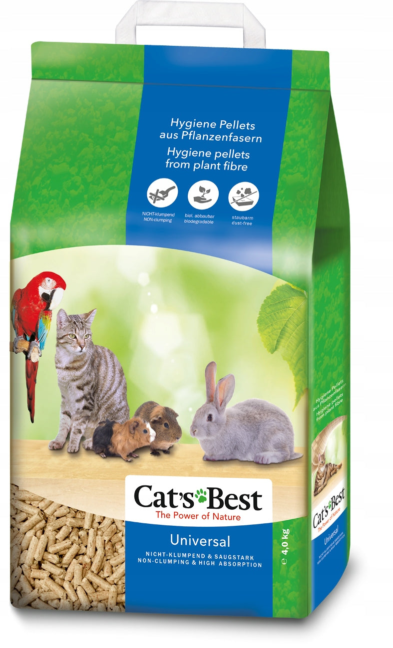 JRS CAT'S BEST UNIVERSAL CAT LITTER WOODEN NON-CAKING 7L (4 KG)