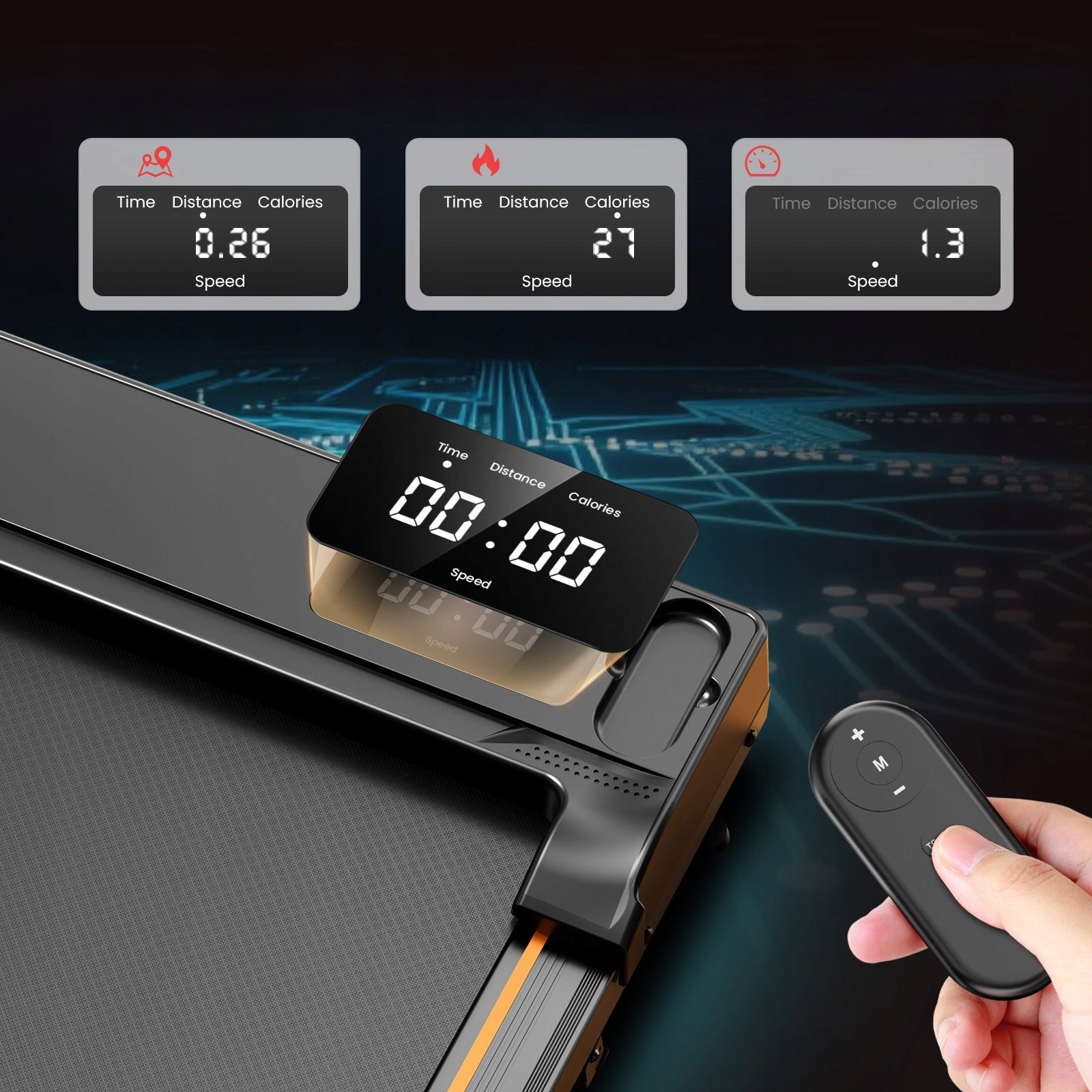 JT31 Home Folding Treadmill 2w1 Folding Table/Bed Speed 1-6KM/H 2025 Maximum user weight 120 kg
