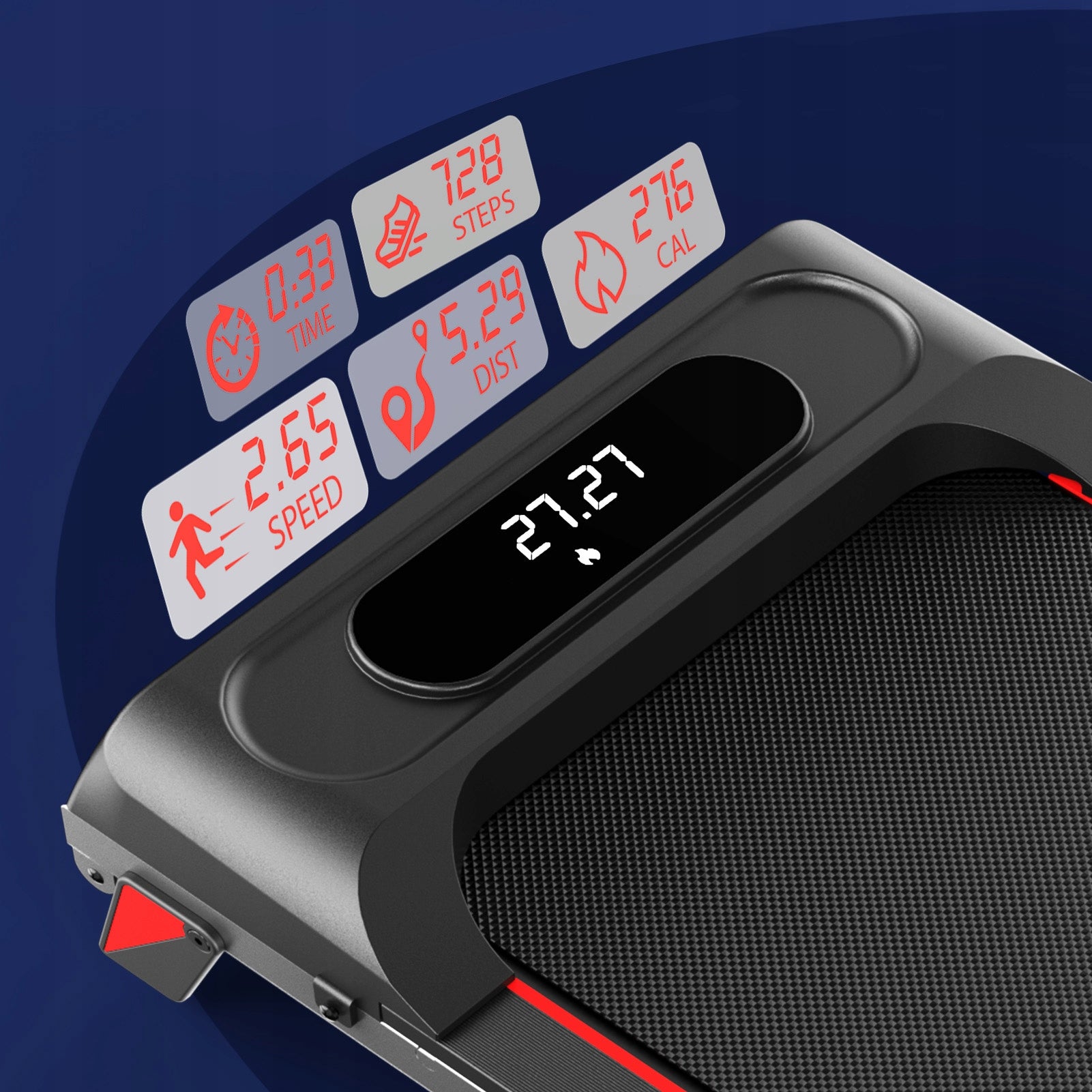 JUICEASE P100 Electric Walking Treadmill with LED up to 6km/h / 100 kg Brand no brand