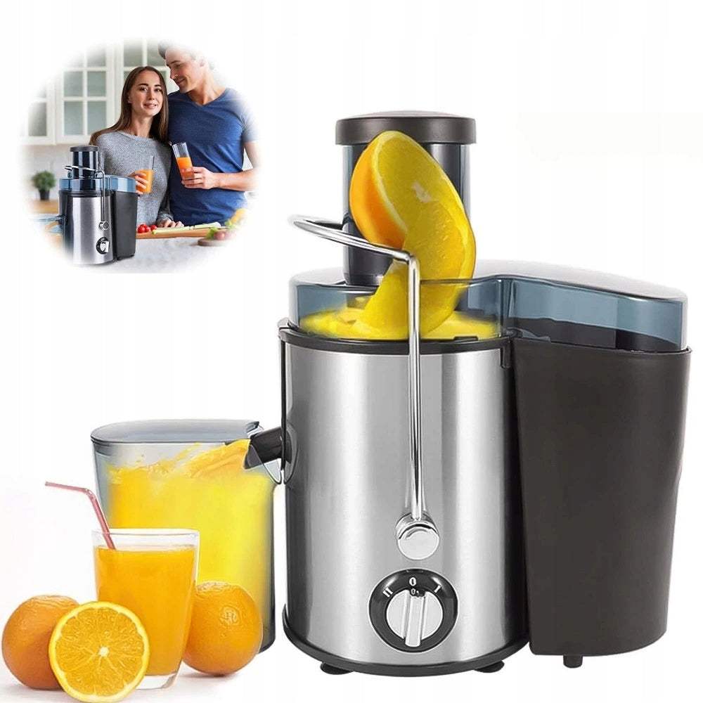 JUICER 1000W 500ML 2 SPEED 65MM HOLE SILVER FRUIT AND VEGETABLES 220V