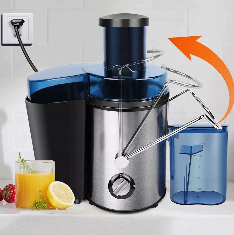 JUICER 1000W SILVER STAINLESS STEEL BLADE Packaging status original