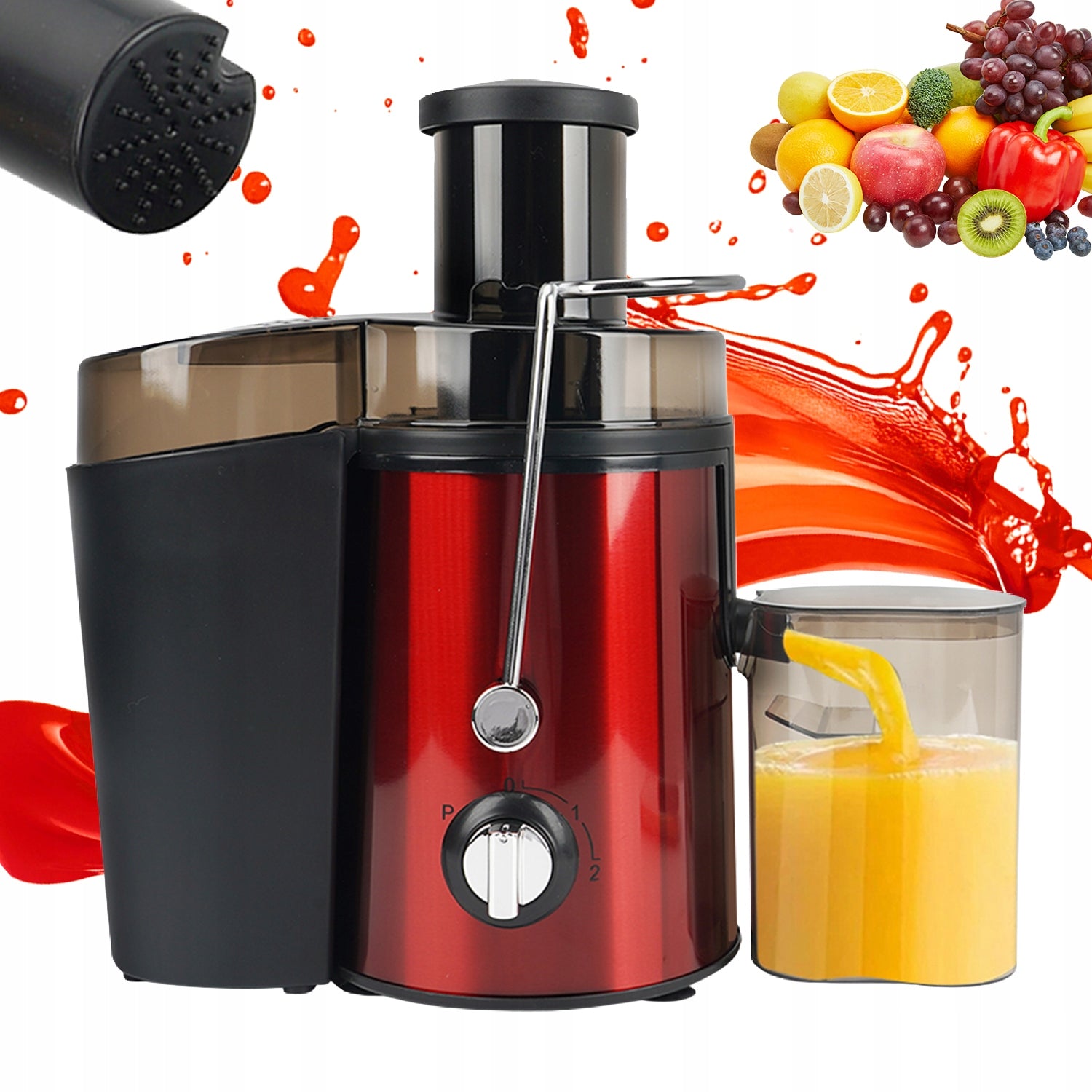 JUICER 3 SPEED LEVELS FRUIT VEGETABLES SAFETY