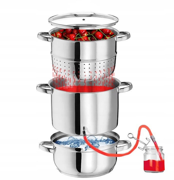 JUICER 8 L Juicer Juice pot STEAM POT for juices GAS INDUCTION EAN (GTIN) 5904413387220