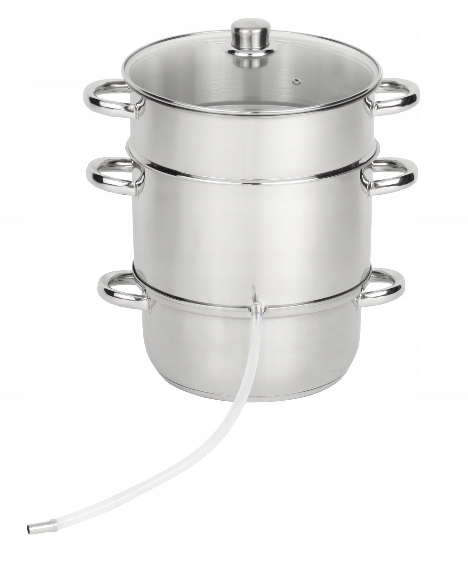 JUICER FOR FRUITS AND VEGETABLES 26cm STEAM juicer, STAINLESS STEEL, INDUCTION EAN (GTIN) 5904413380221