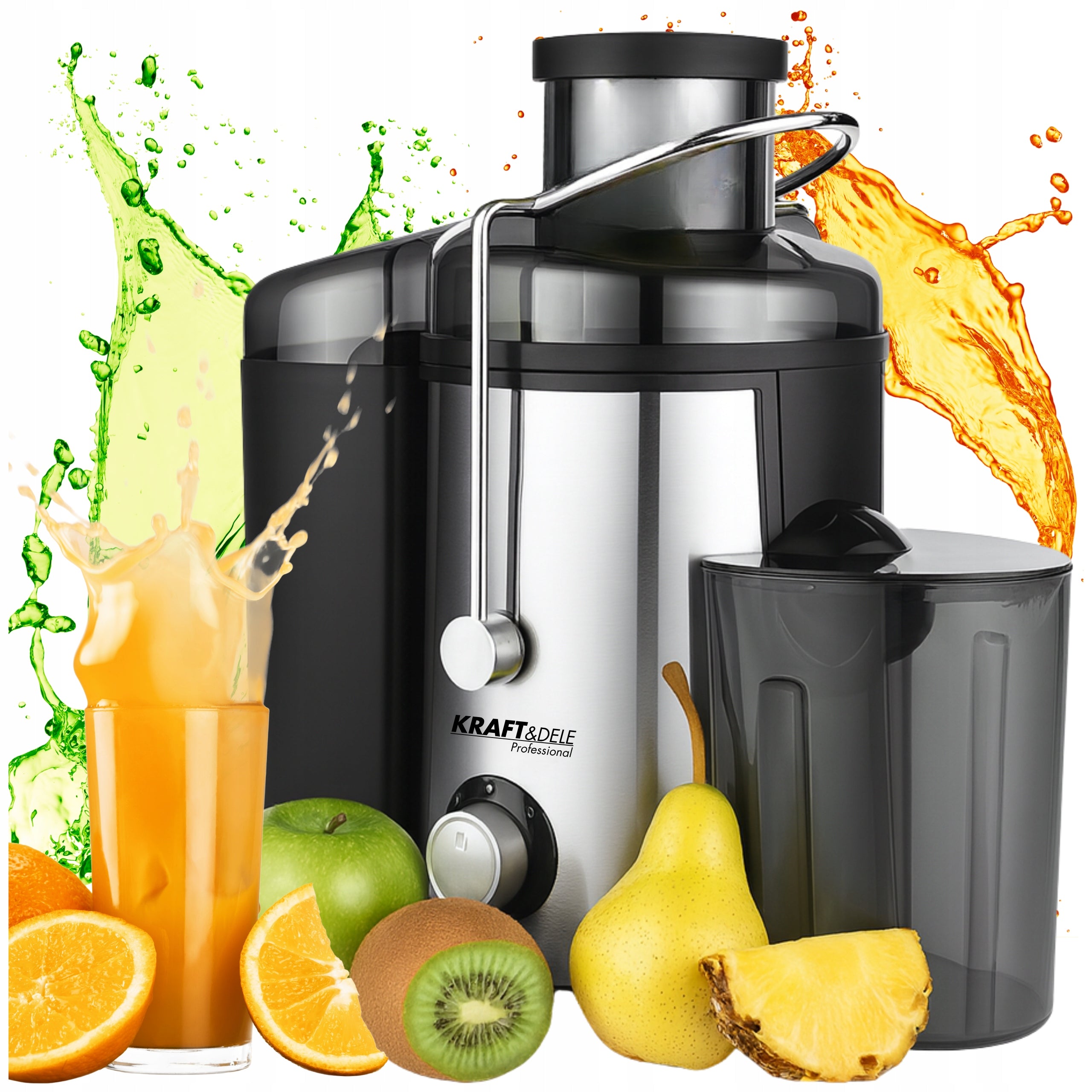 JUICER FOR VEGETABLES AND FRUITS HIGH SPEED ELECTRIC 1600W