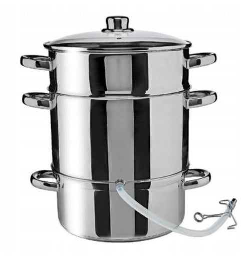 JUICER STEAMER 6 L Inox INDUCTION GAS CERAMIC PLATE