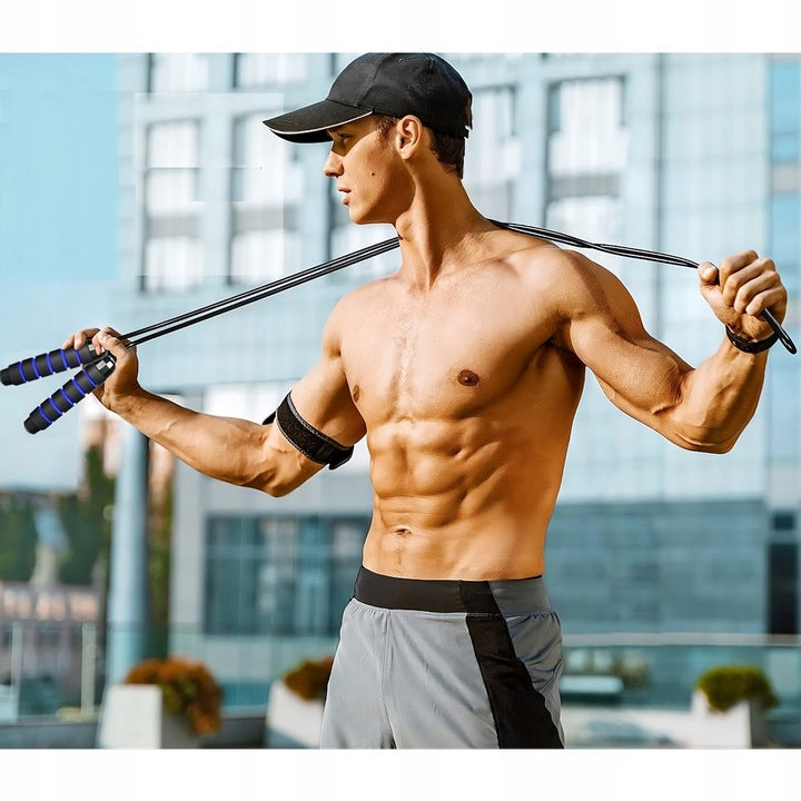 JUMP ROPE 275 CM FITNESS WITH BEARINGS ADJUSTABLE CROSSFIT Manufacturer code 19NPAX