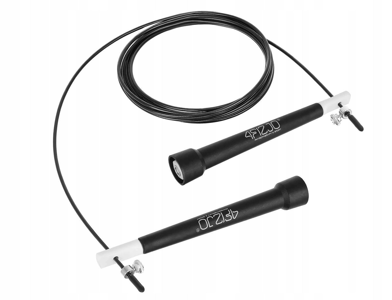 JUMP ROPE ADJUSTABLE BOXING METAL COATED CROSSFIT ADJUSTMENT 3M Brand 4FIZJO