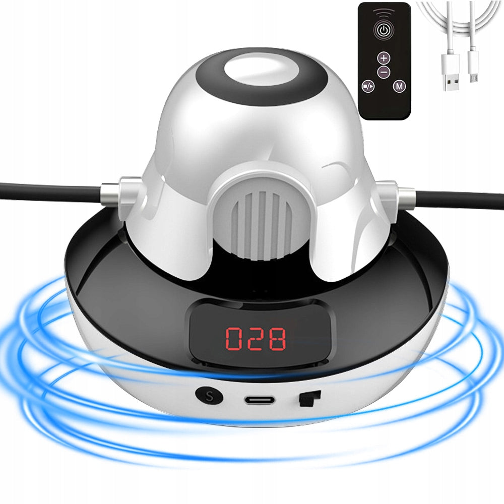 JUMP ROPE AUTOMATIC INTELLIGENT 10 SPEED LED DISPLAY WITH REMOTE CONTROL Packaging status original