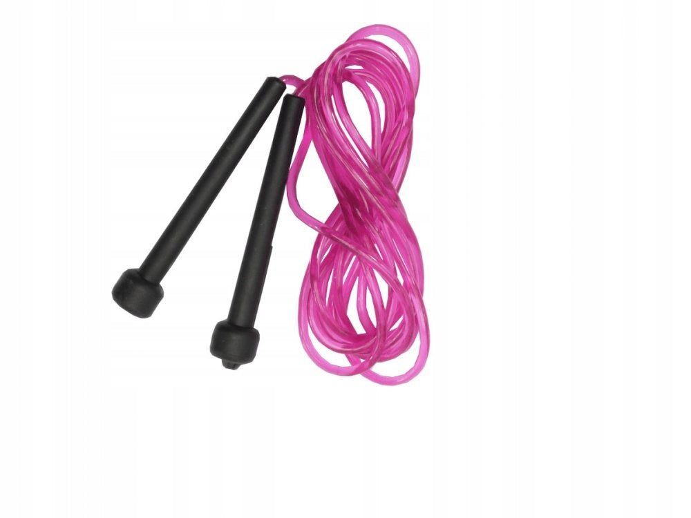 JUMP ROPE FITNESS SKIP ROPE-RED POWER SYSTEM 280 cm Color red