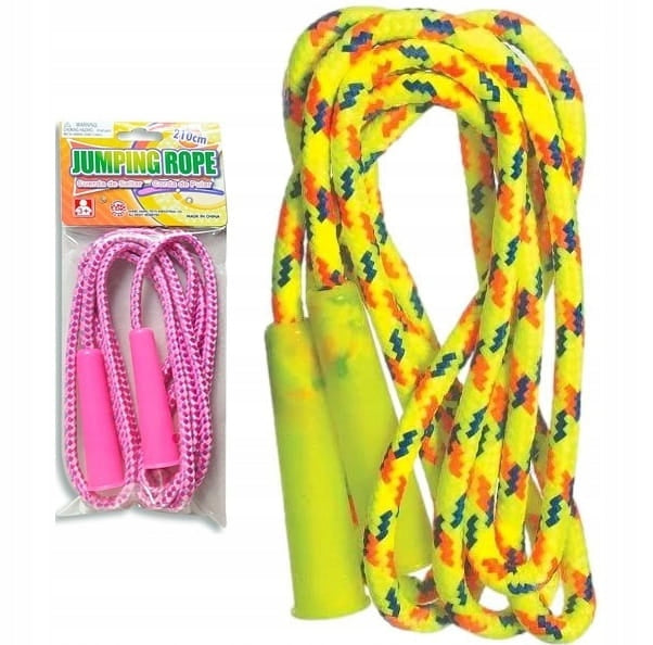 JUMP ROPE FOR CHILDREN 210CM 2M COLORFUL