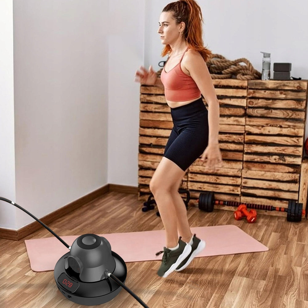 JUMP ROPE INTERACTIVE AUTOMATIC ROPE WITH REMOTE CONTROL COUNTING 10 SPEEDS Manufacturer code C7M1YSGH6IFU2ITH