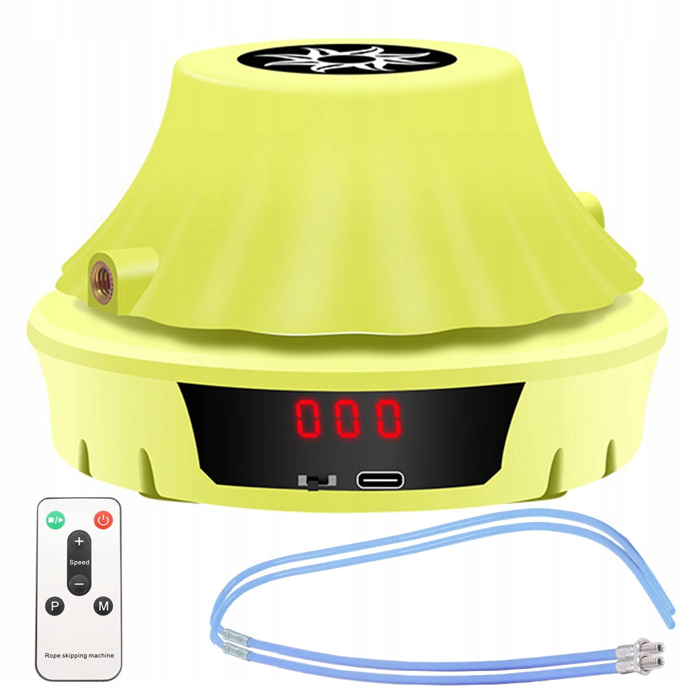 JUMP ROPE INTERACTIVE AUTOMATIC ROPE WITH REMOTE CONTROL COUNTING ROTATIONS