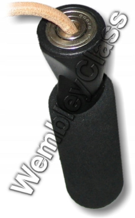 JUMP ROPE LEATHER BALL BEARING Color black