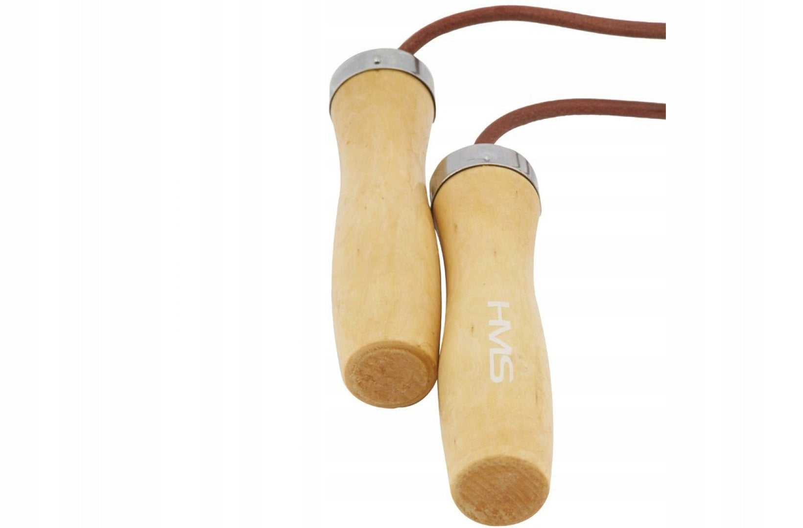 JUMP ROPE LEATHER+ WOODEN HANDLE SK07 HMS Brand HMS