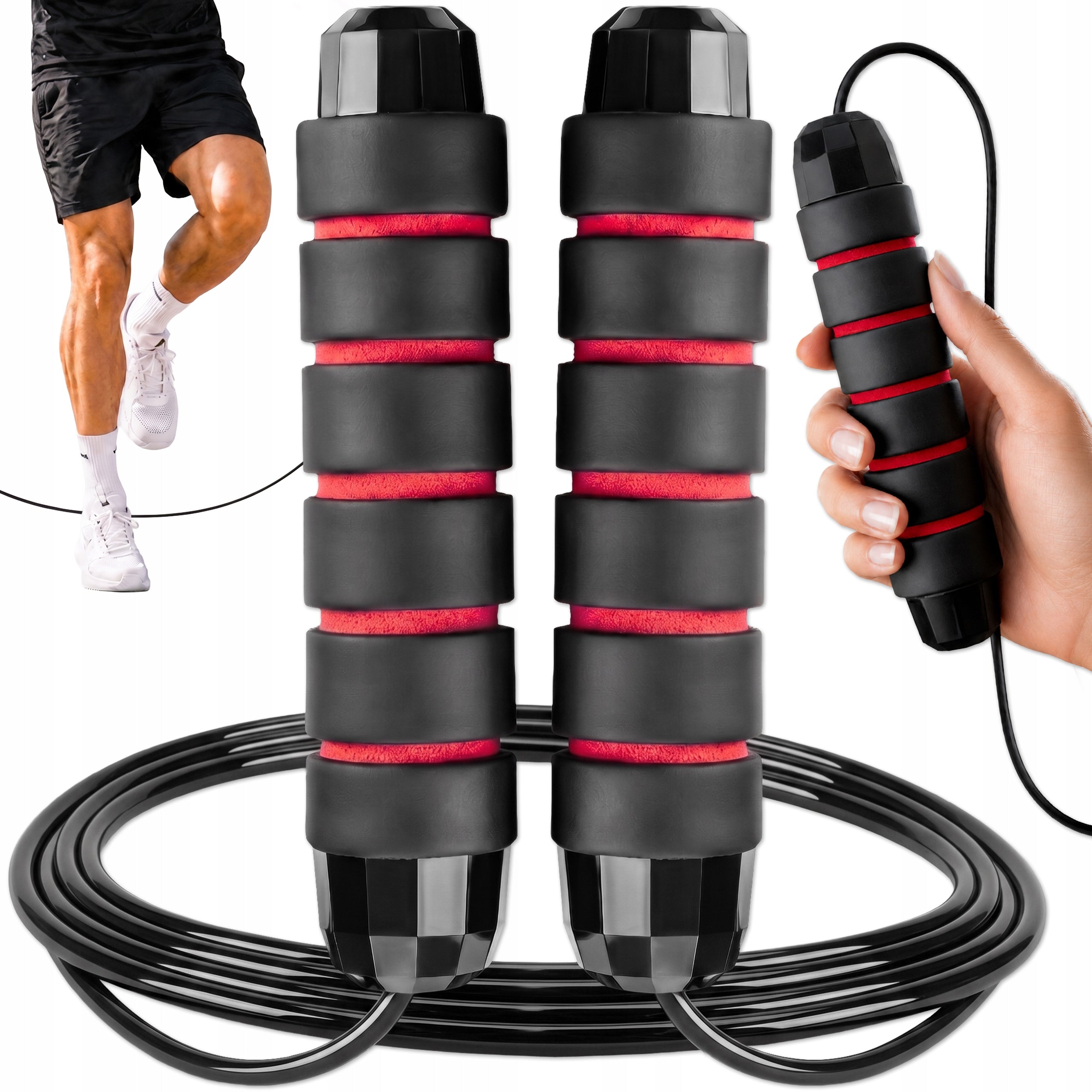 JUMP ROPE PROFESSIONAL BOXING WITH BEARINGS ADJUSTABLE FITNESS TRAINING