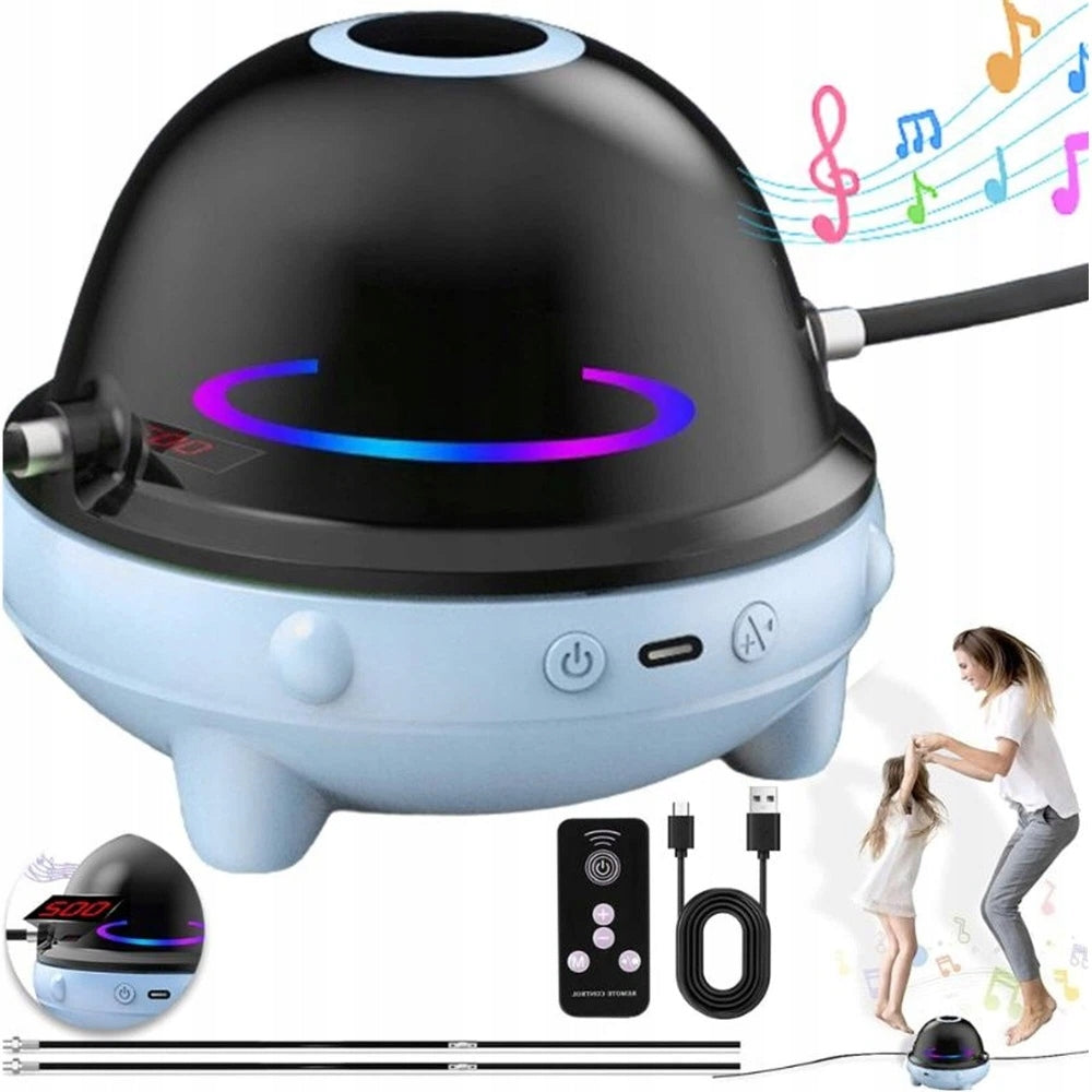JUMP ROPE SMART WITH MUSIC BLUETOOTH LED CALORIE COUNTER FITNESS REMOTE CONTROL Packaging status original