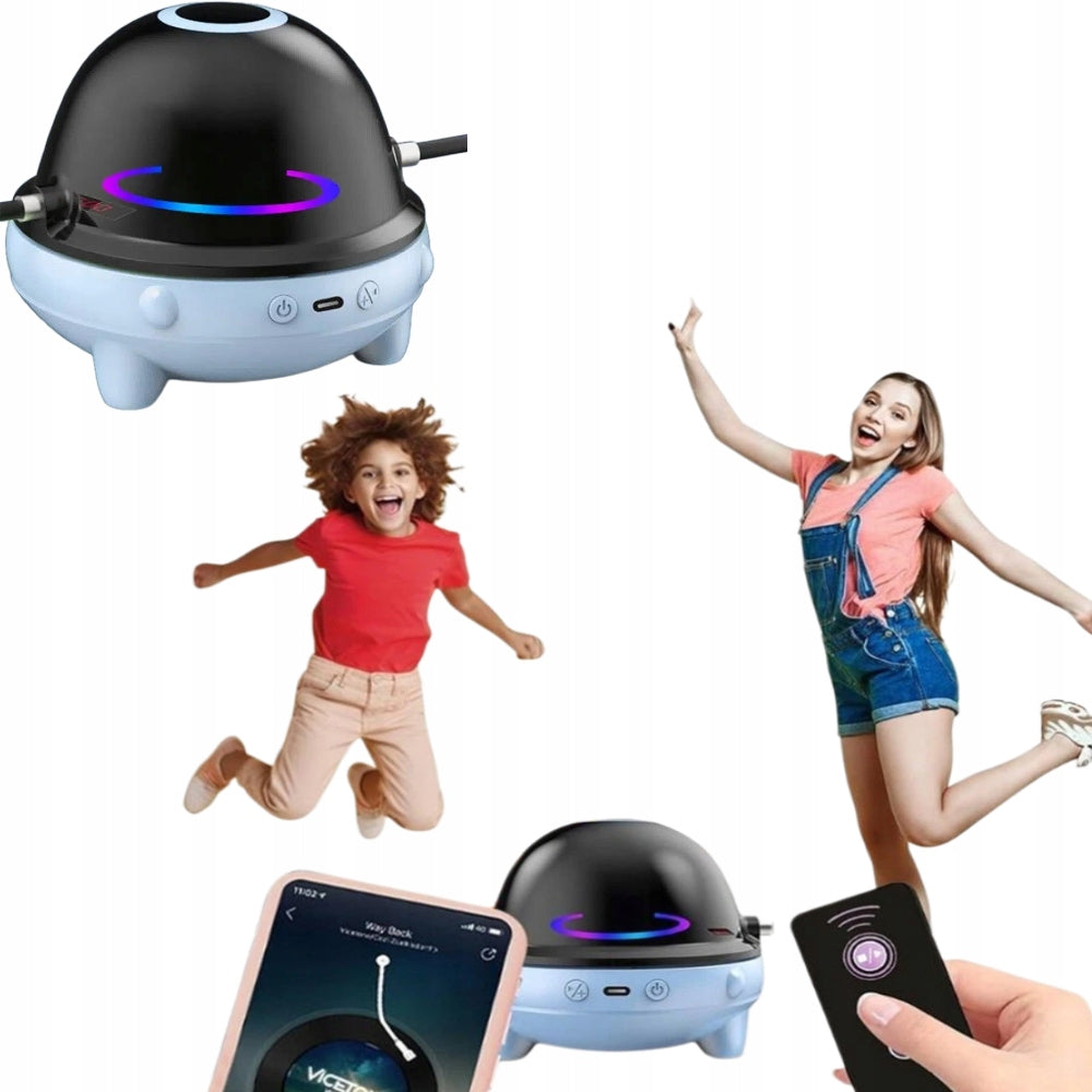 JUMP ROPE SMART WITH MUSIC BLUETOOTH LED CALORIE COUNTER FITNESS REMOTE CONTROL