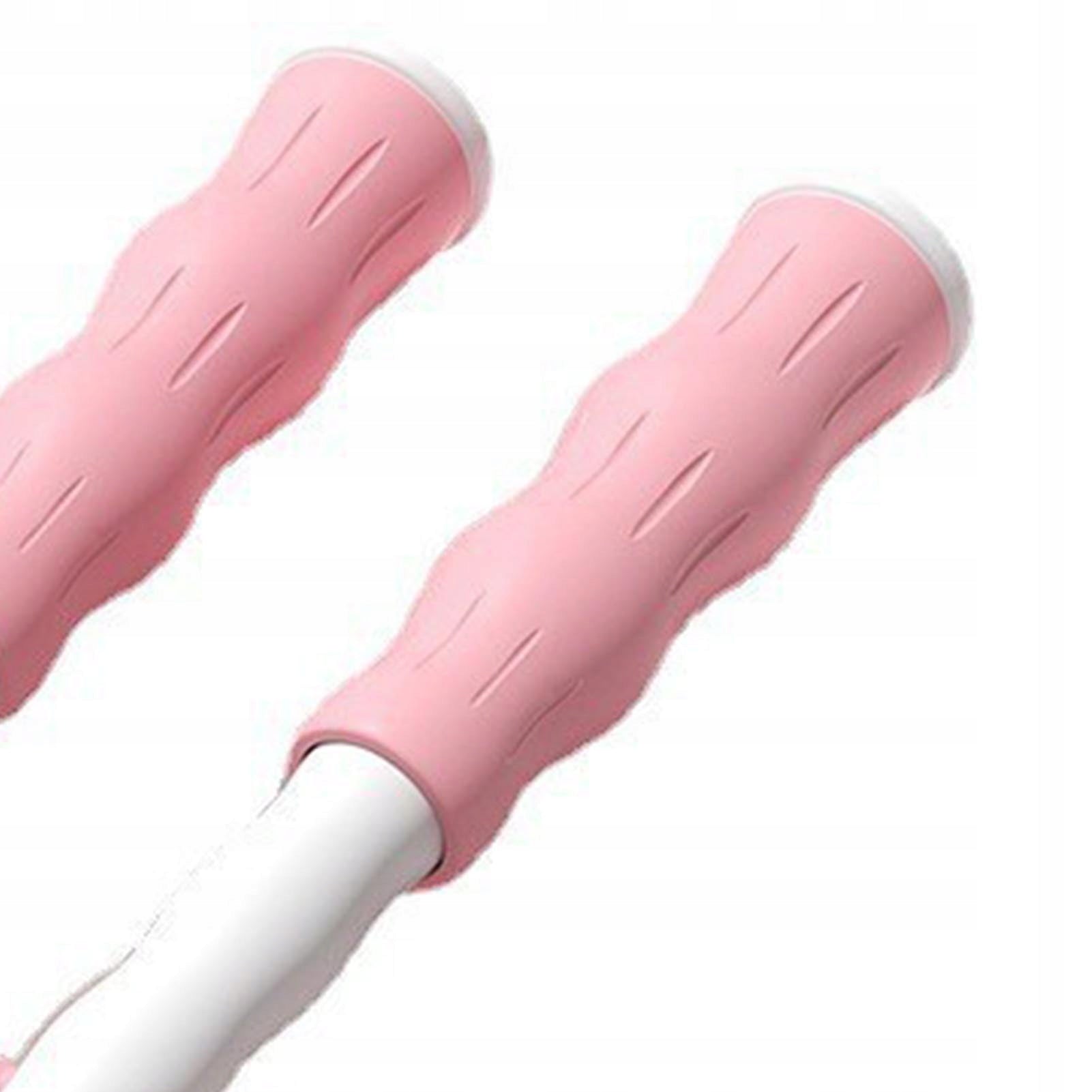 JUMP ROPE SOFT SEGMENTED BEADS ADJUSTABLE PINK Brand no brand