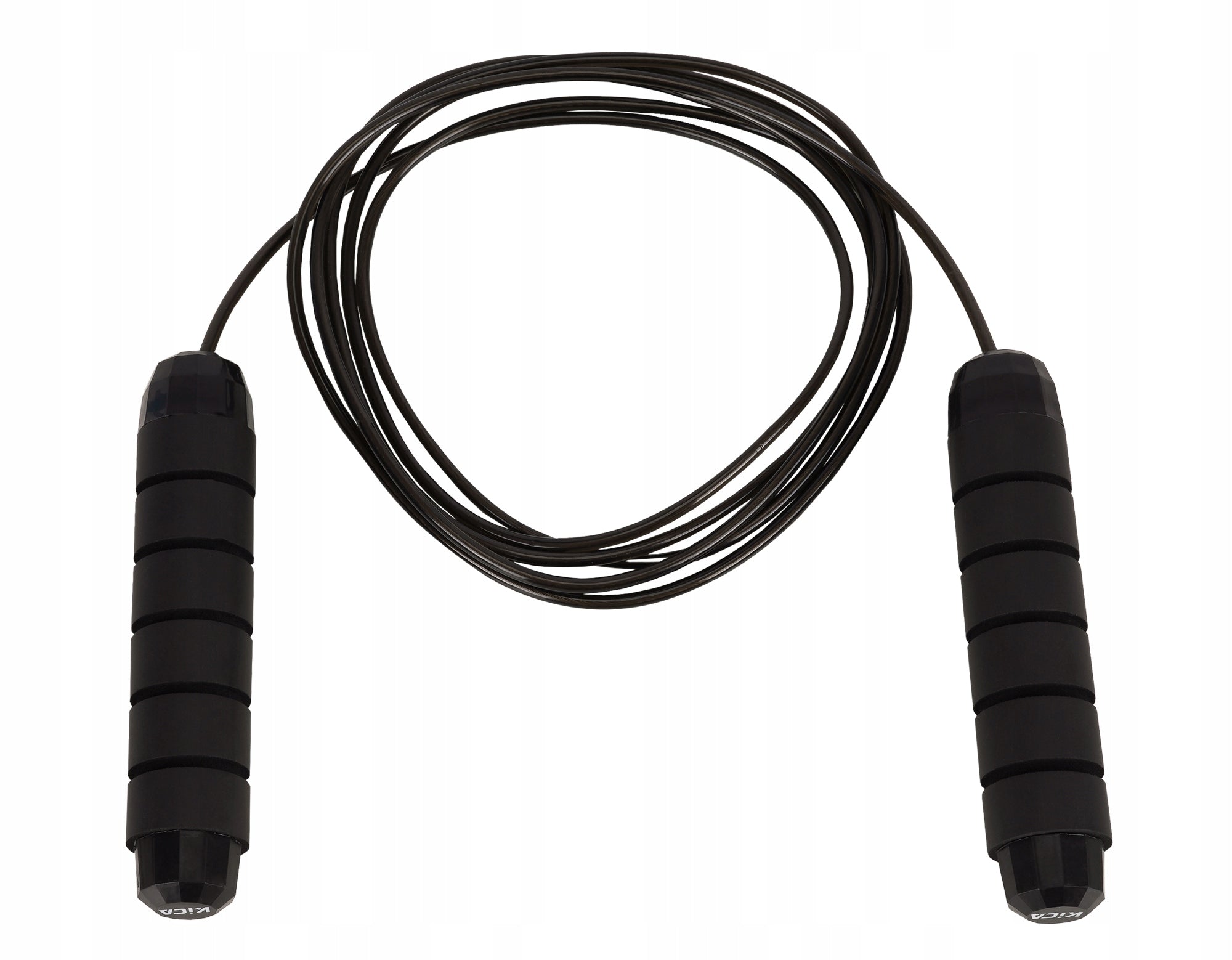 JUMP ROPE WITH BEARINGS CROSSFIT FITNESS BOXING FOR GYM EXERCISES Color black