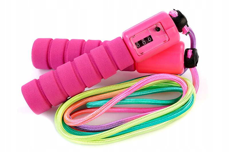 JUMP ROPE WITH COUNTER FOR CHILDREN STRING ADJUSTABLE SPORTS 242CM Type jump rope