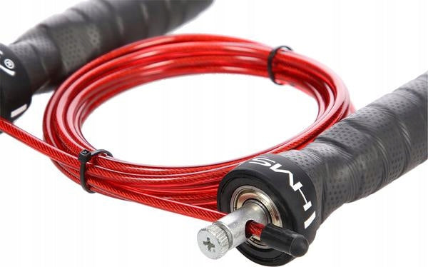 JUMP ROPE WITH WRAP SK48 HMS BLACK/RED Brand HMS