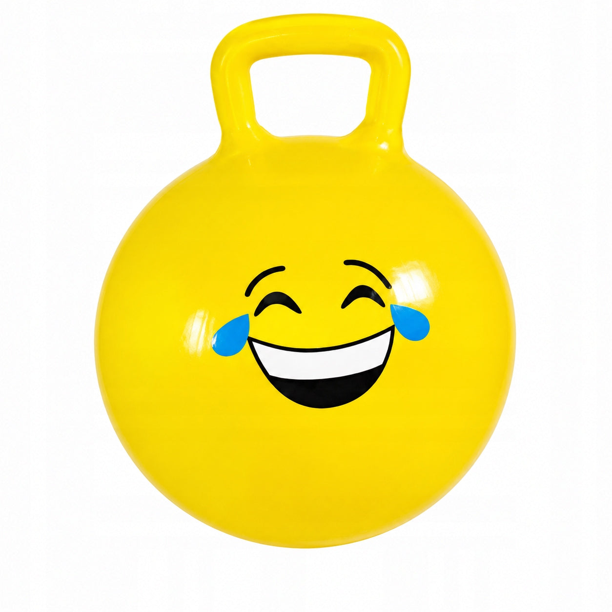 JUMPING BALL RUBBER JUMPER LARGE FACE EMOTES 50 CM