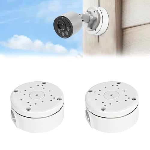 JUNCTION BOX FOR MONITORING CAMERA WATERPROOF 120X120MM 2 PCS. Brand no brand