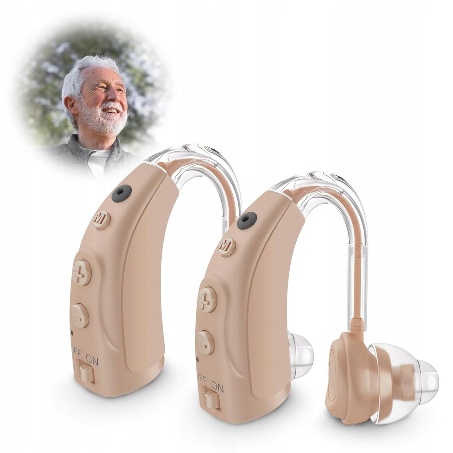 JYYRC VHP-1710 Hearing Aid Rechargeable 4 Noise Cancelling Modes