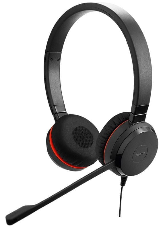 Jabra Evolve 20 Stereo MS 23 On-Ear Headphones Manufacturer code 4999-823-309