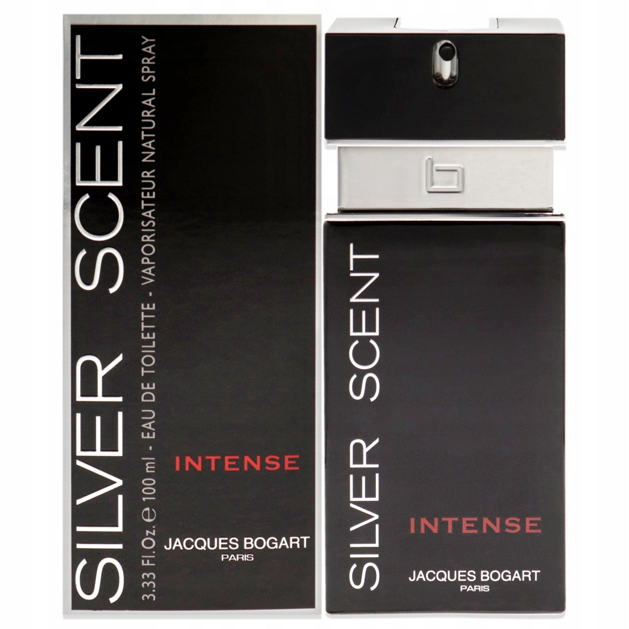 Jacques Bogart Silver Scent Intense 100 ml Eau de Toilette (Foil Packaging) Manufacturer code 3355991003019