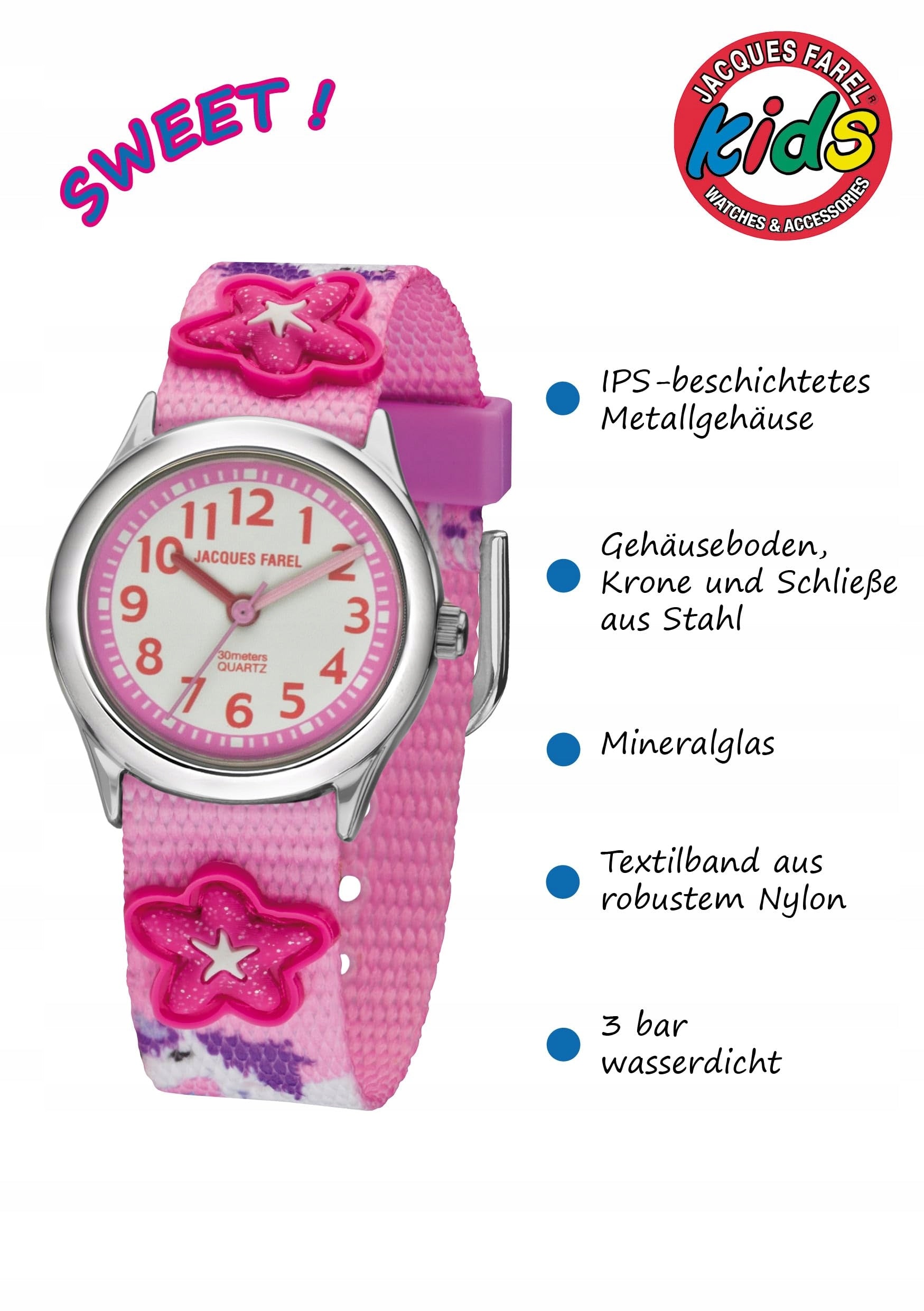 Jacques Farel HCC3134 Girls watch on Gender woman