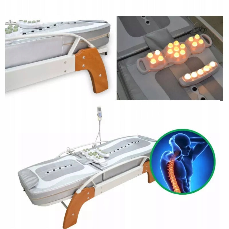 Jade Stone Adjustable Body Massage Bed Brand no brand