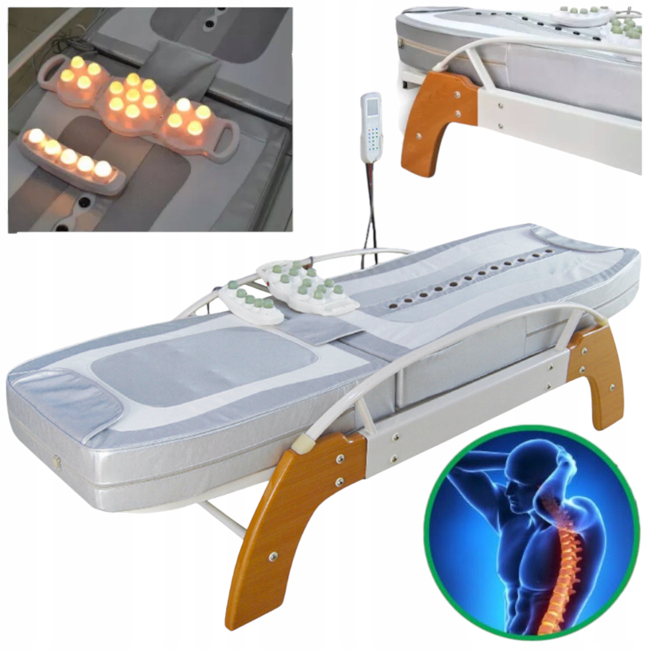 Jade Stone Adjustable Body Massage Bed EAN (GTIN) 5907264160271