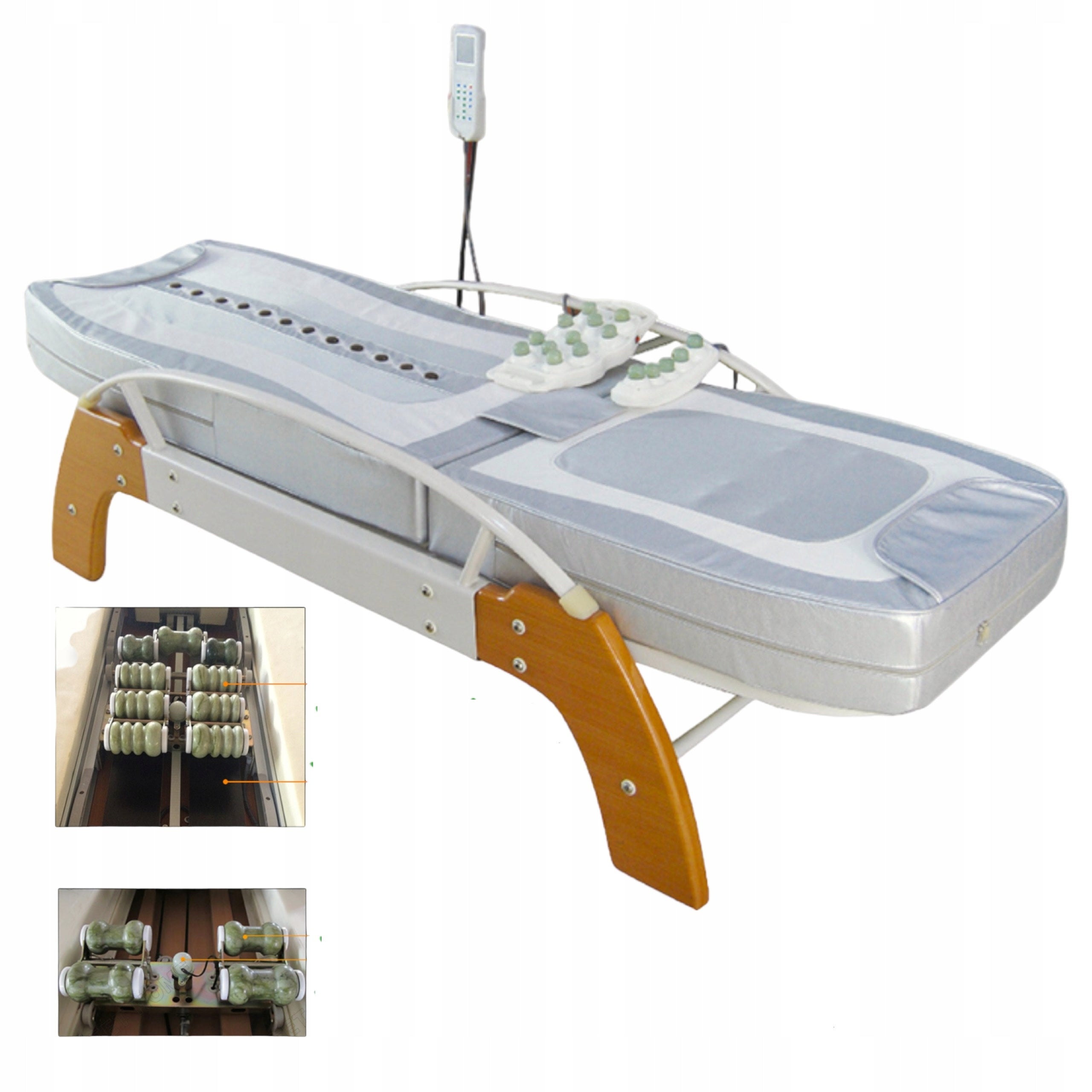 Jade Stone Adjustable Body Massage Bed Manufacturer code Łóżko nefrtytowe masujące do masażu MAXTECH