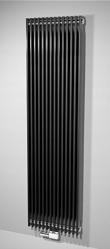 Jaga Twine 1800x450 Anthracite. Stainless steel radiator 1,58kW Rab.70%.