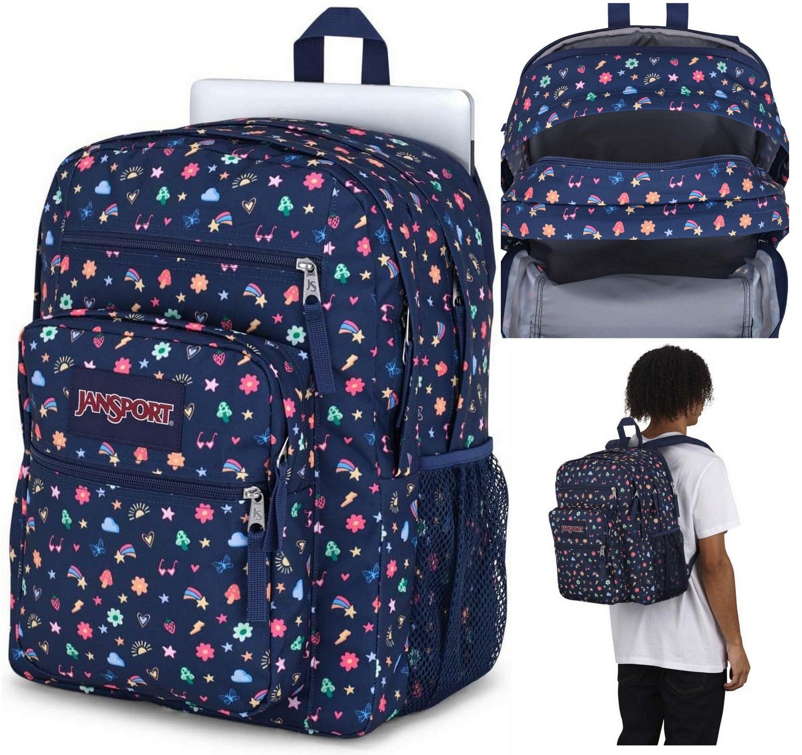 JanSport City Backpack, Big Student School Backpack, For School Laptop Compartment