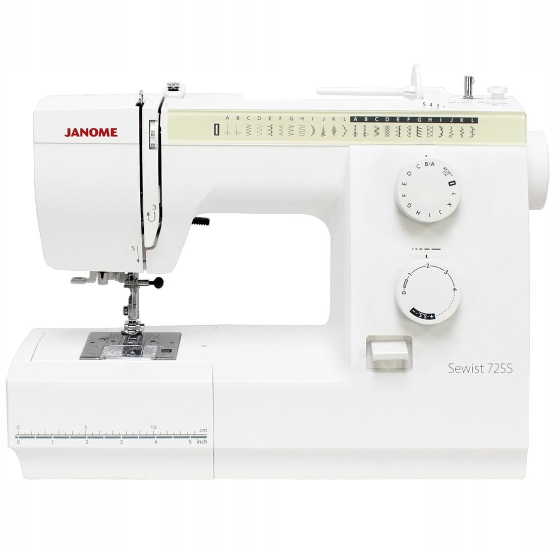 Janome 725S home mechanical sewing machine 23 stitches