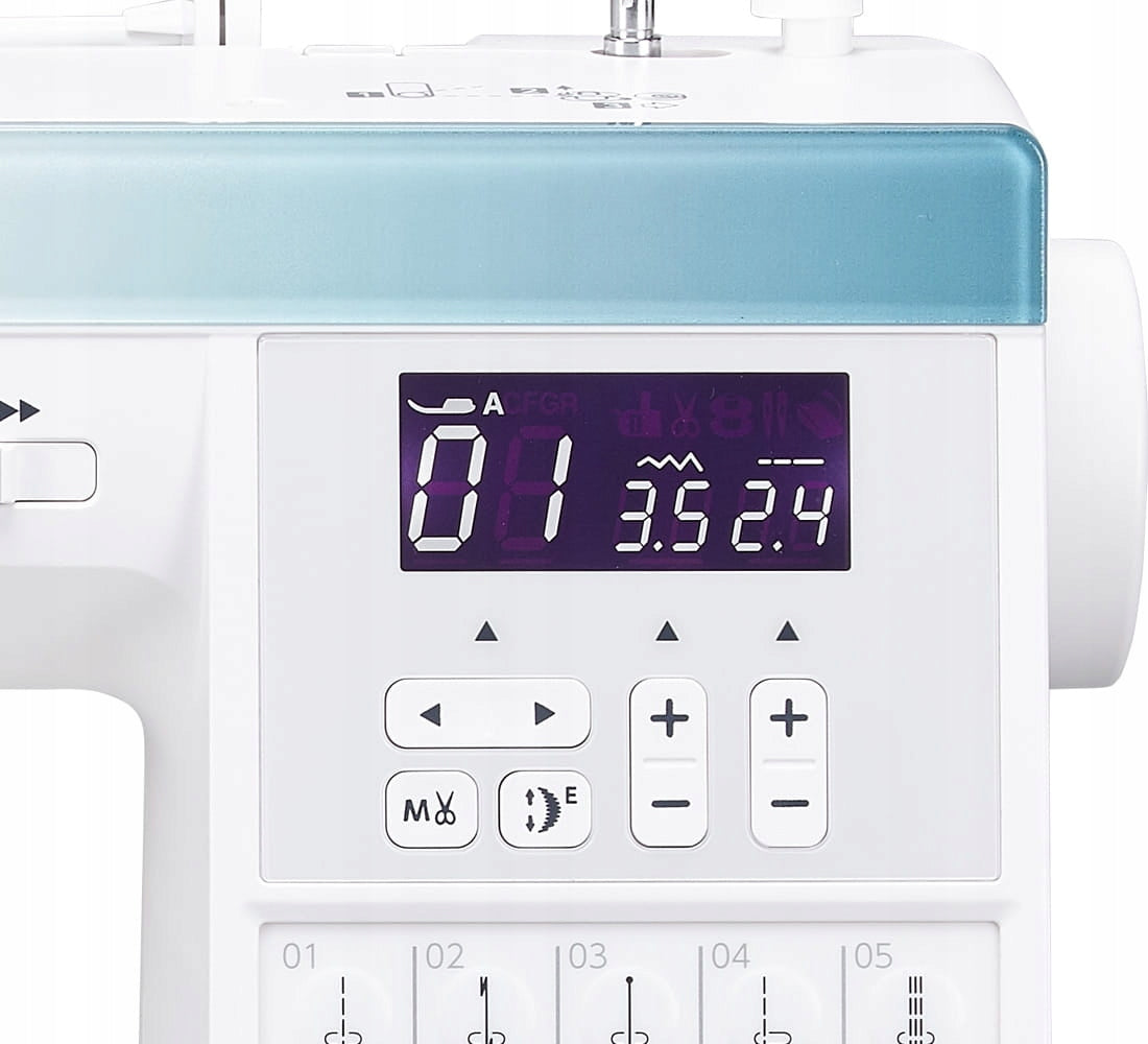 Janome 780DC computer sewing machine 80 stitches Dominant color white