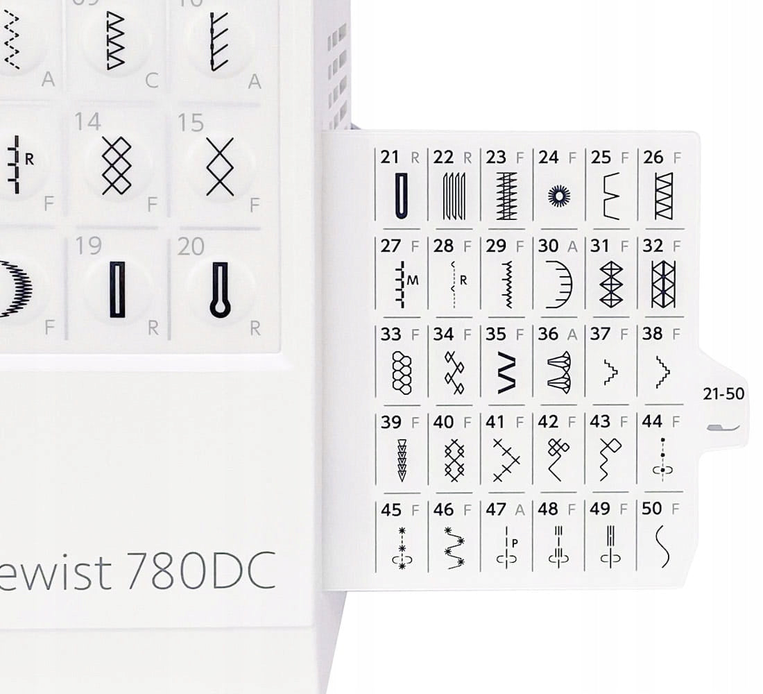 Janome 780DC computer sewing machine 80 stitches Hook rotating