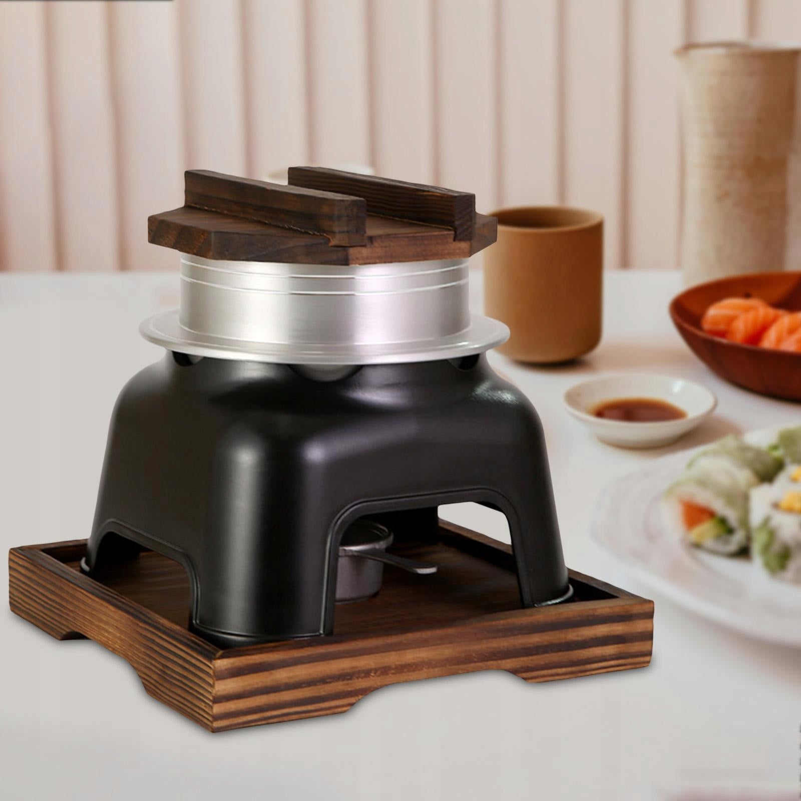 Japanese Rice Pot Pot Stand Cookware Non Stick Heating Plate large