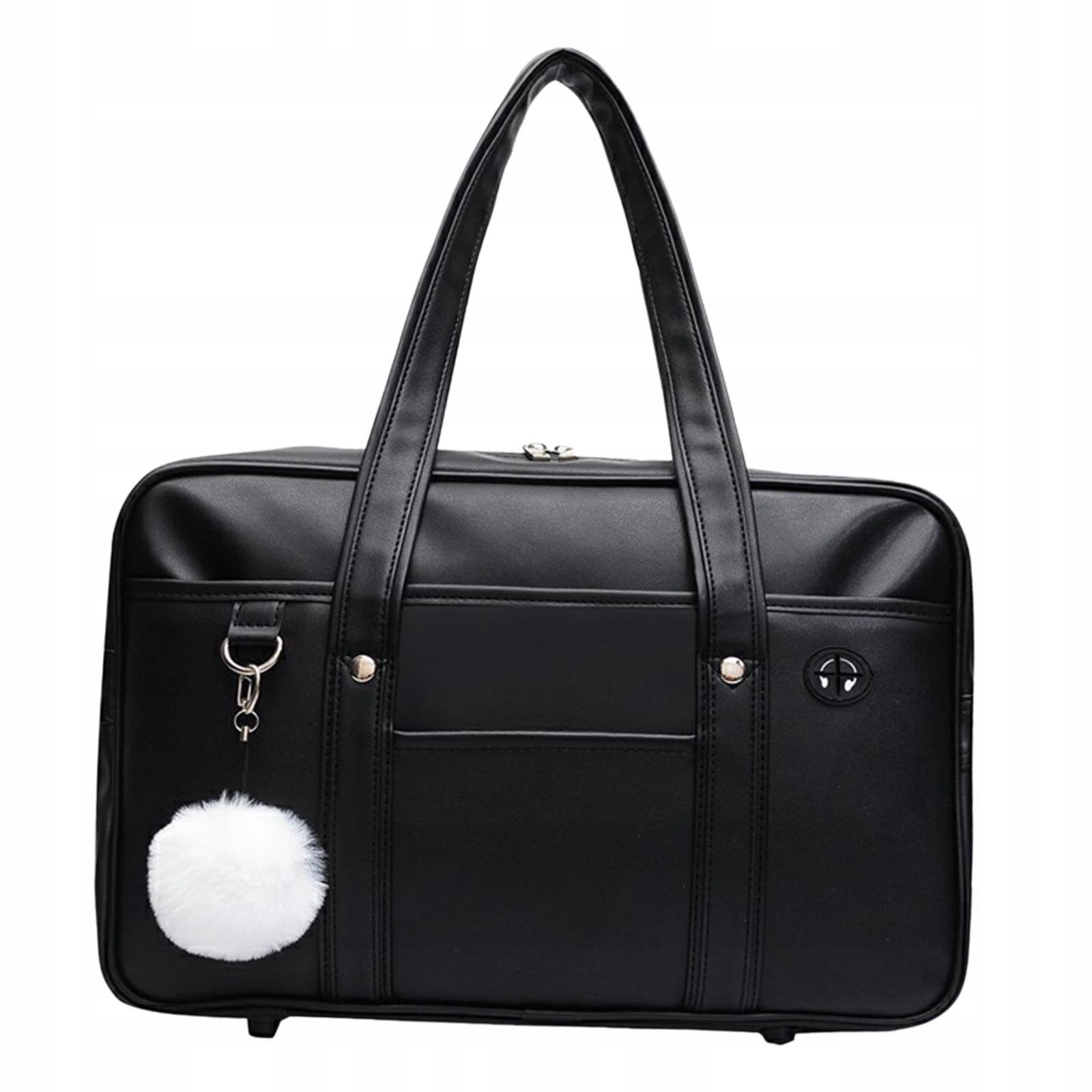 Japanese School Causal Bags Travel Bags Black