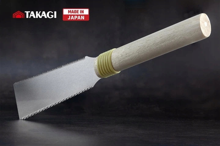 Japanese double-sided saw Ryoba 180 mm 17/9 TPI Takagi Gisuke MADE IN JAPAN Brand Takagi