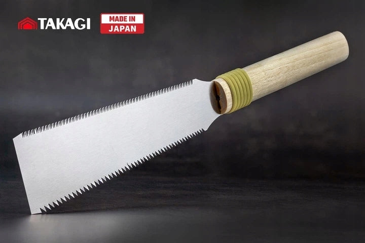 Japanese double-sided saw Ryoba 180 mm 17/9 TPI Takagi Gisuke MADE IN JAPAN Manufacturer code 108008