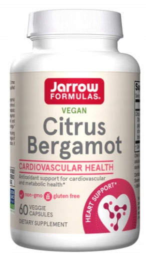 Jarrow Citrus Bergamot 500mg BERGAMOT GLUCOSE METABOLISM
