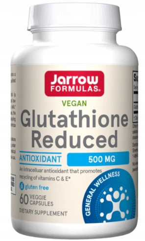 Jarrow Glutathione Reduced 500mg DETOX IMMUNITY VEGE 60caps