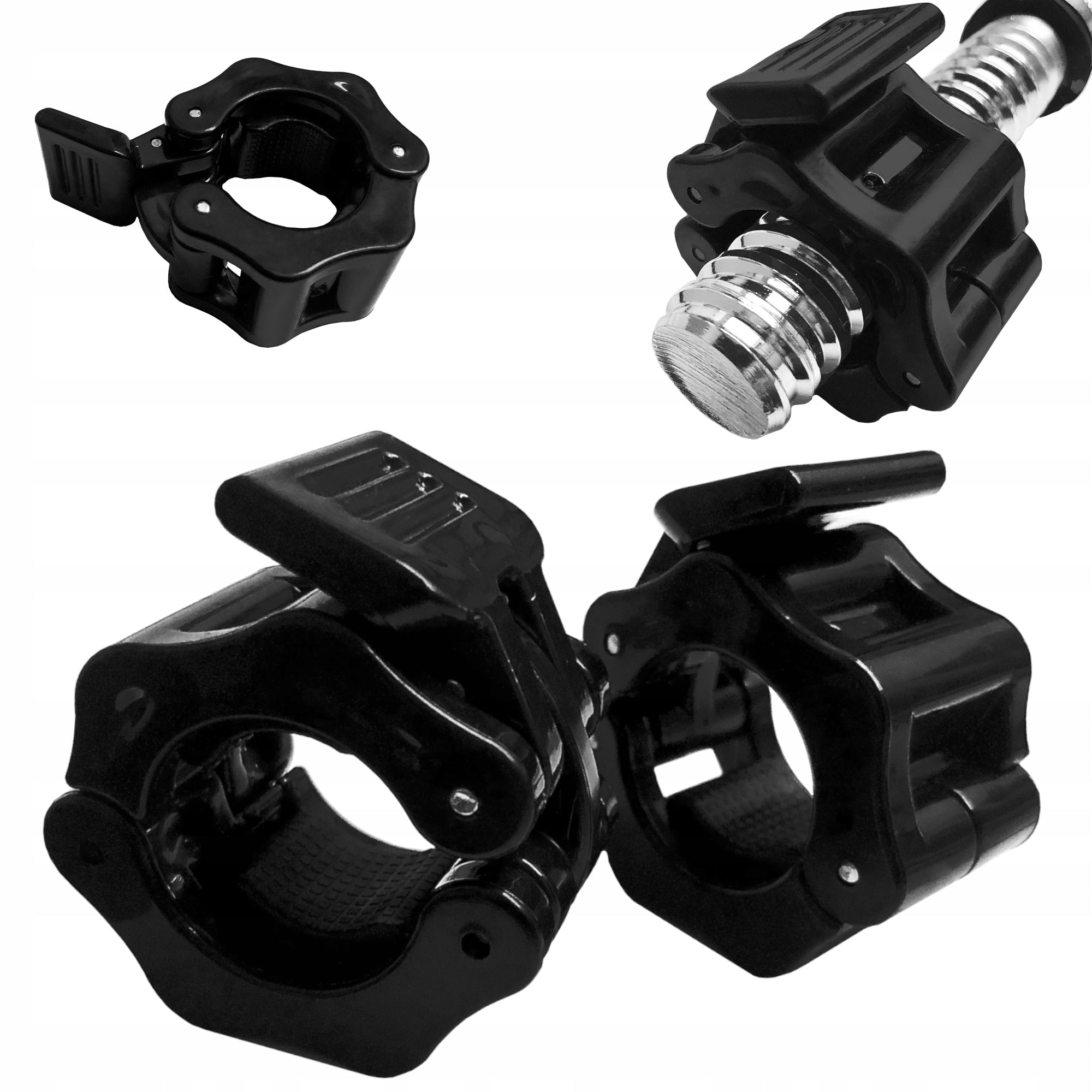 Jaw Clamp for barbell neck 28 mm JAW LOCk clamps set of 2